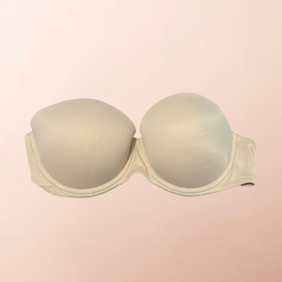 Women's Strapless PINK Victoria's Secret Bra 36C - Picture 1 of 3